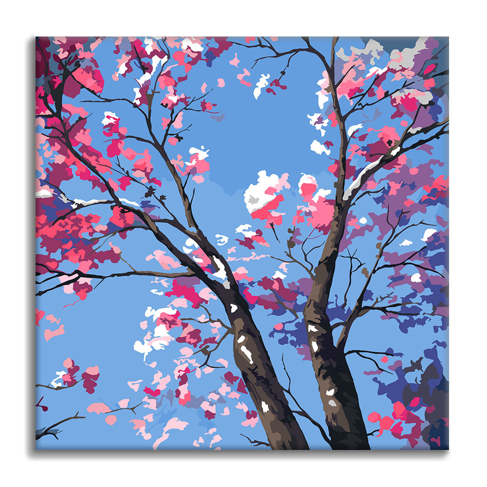 Frühlingserwachen – Mini-Malen nach Zahlen