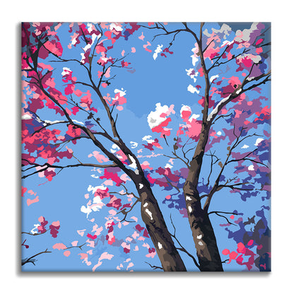 Frühlingserwachen – Mini-Malen nach Zahlen