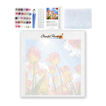 Tulip Dream – Mini-Malen nach Zahlen