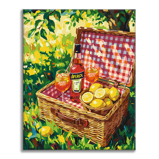 Dolce-Vita-Felder – Malen nach Zahlen