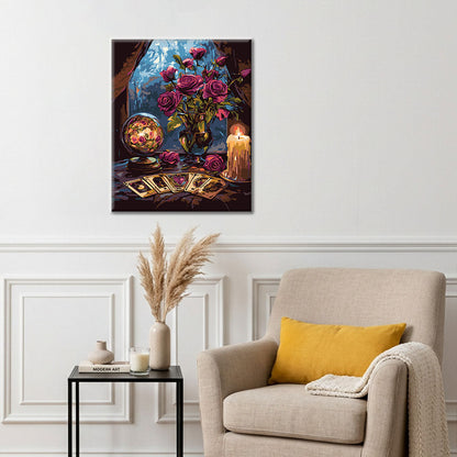 Tarotkarten-Lesung – Malen nach Zahlen