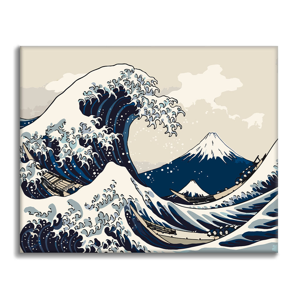 Wellen & Boote – Malen nach Zahlen