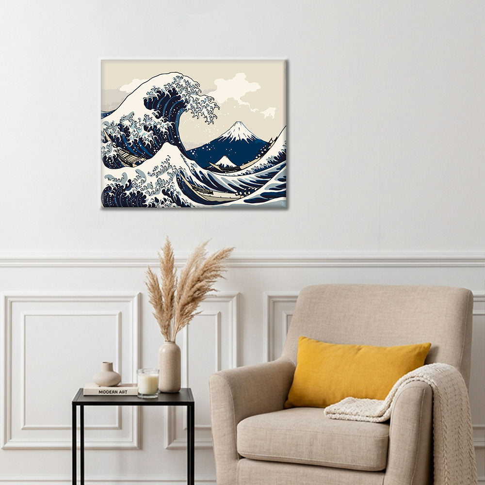 Wellen & Boote – Malen nach Zahlen