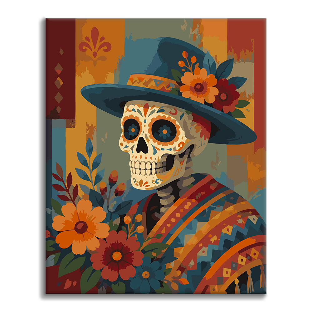 Day of the Dead Gentleman – Malen nach Zahlen
