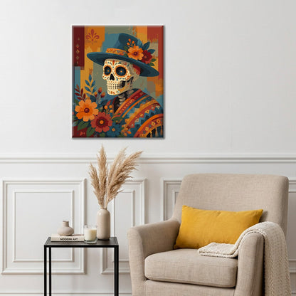 Day of the Dead Gentleman – Malen nach Zahlen