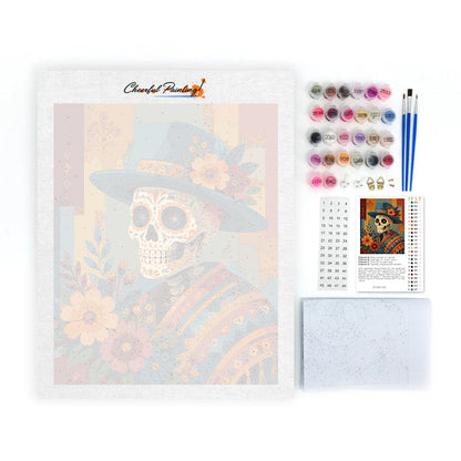 Day of the Dead Gentleman – Malen nach Zahlen