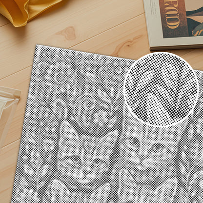 Bohemianische Katzen – Punktmalerei
