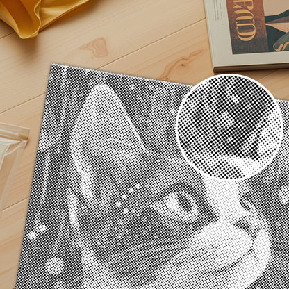 Calico-Katze – Punktmalerei