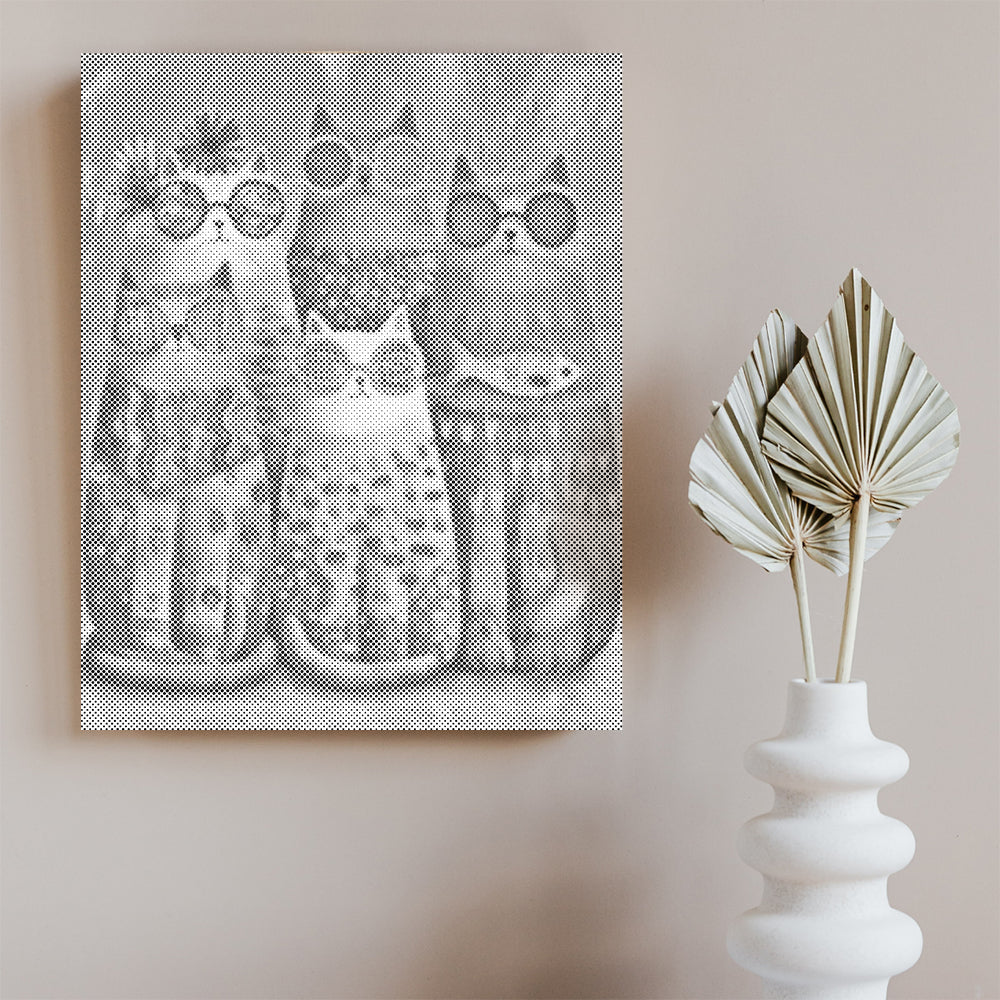 Cool Cat Crew – Punktmalerei