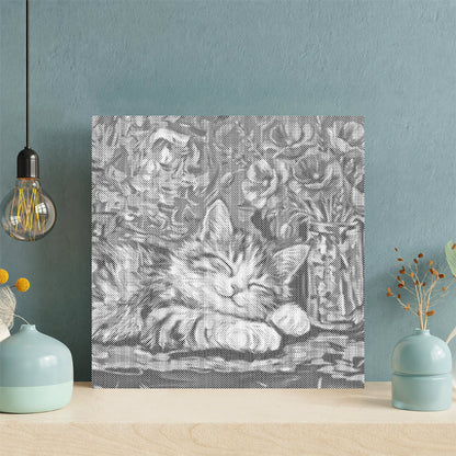 Gemütliches Calico – Punktmalerei