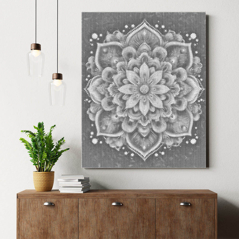 Pracht-Mandala – Punktmalerei
