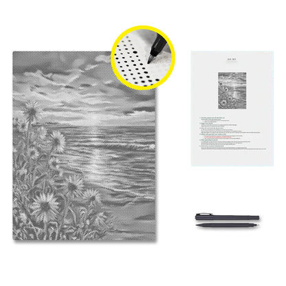Golden Shore – Punktmalerei