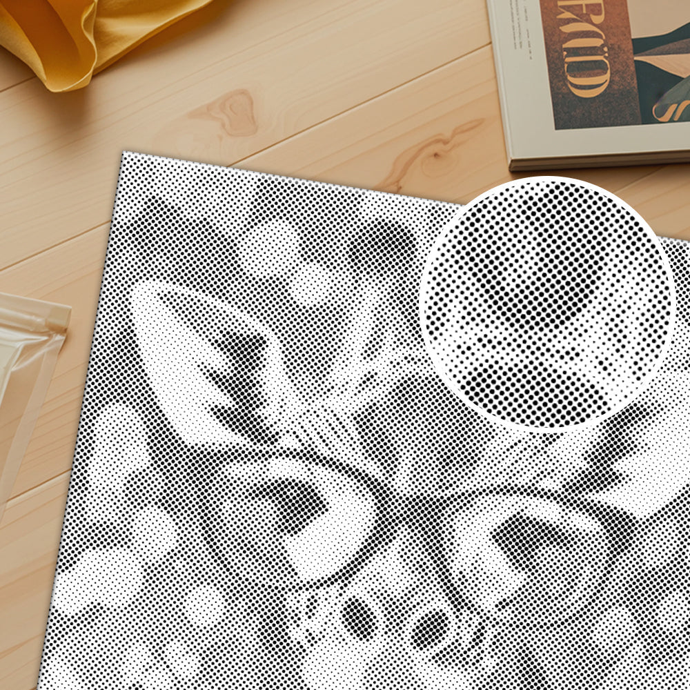 Hipster-Giraffe – Punktmalerei