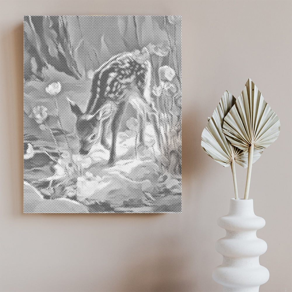 Little Fawn's Glow – Punktmalerei