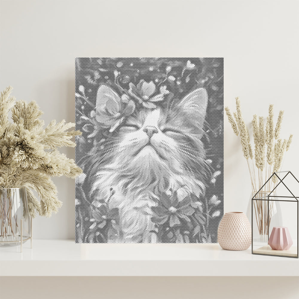 Ragdoll-Katze – Punktmalerei