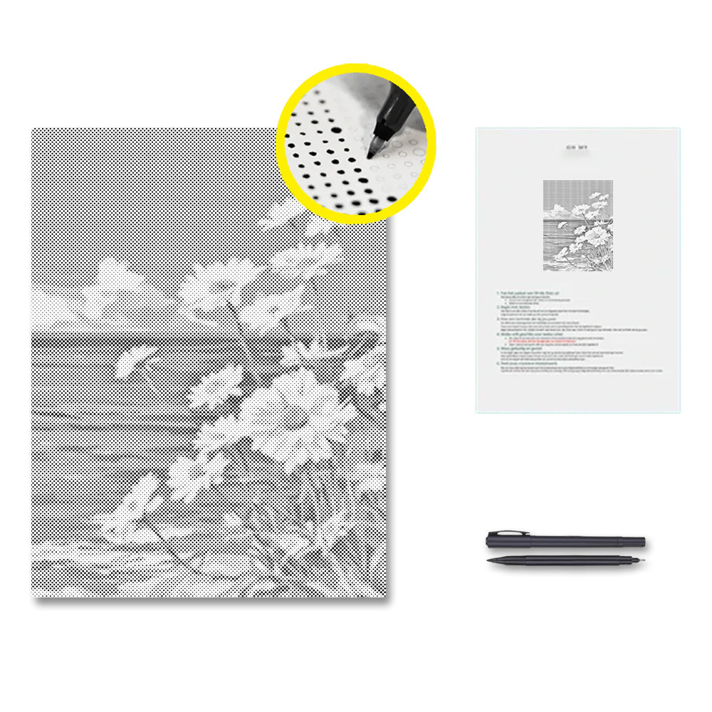 Strandgänseblümchen – Punktmalerei