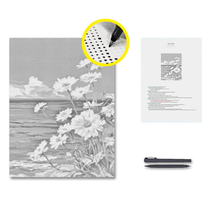 Strandgänseblümchen – Punktmalerei