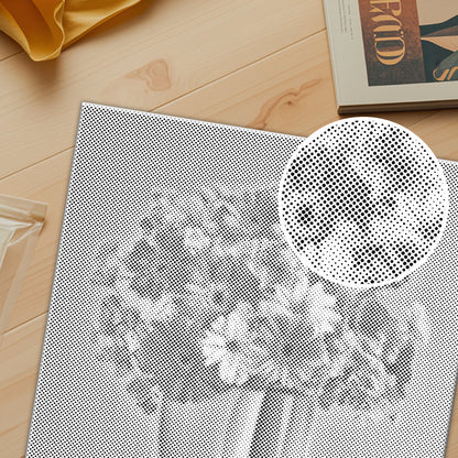 Blumen in Gummistiefeln - Punktmalerei Set