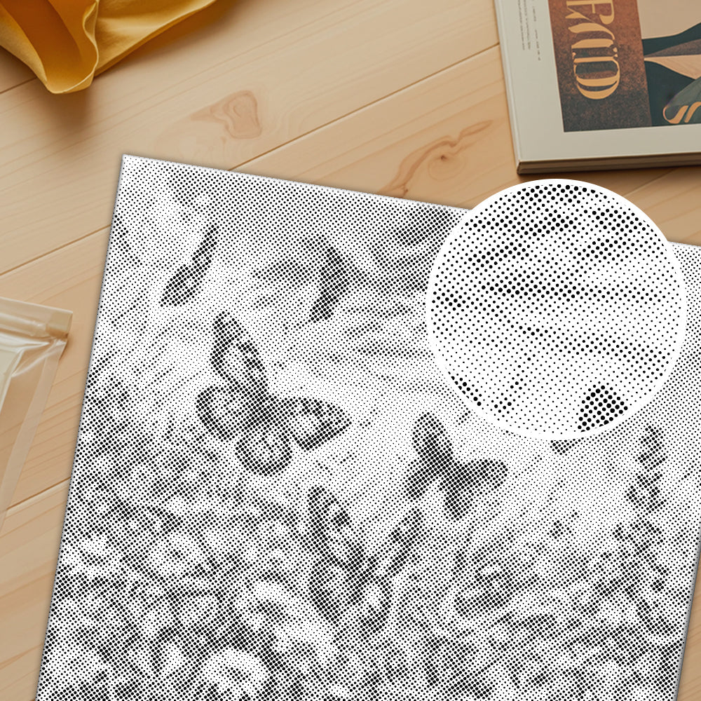 Schmetterling zwischen Blumen - Punktmalerei Set
