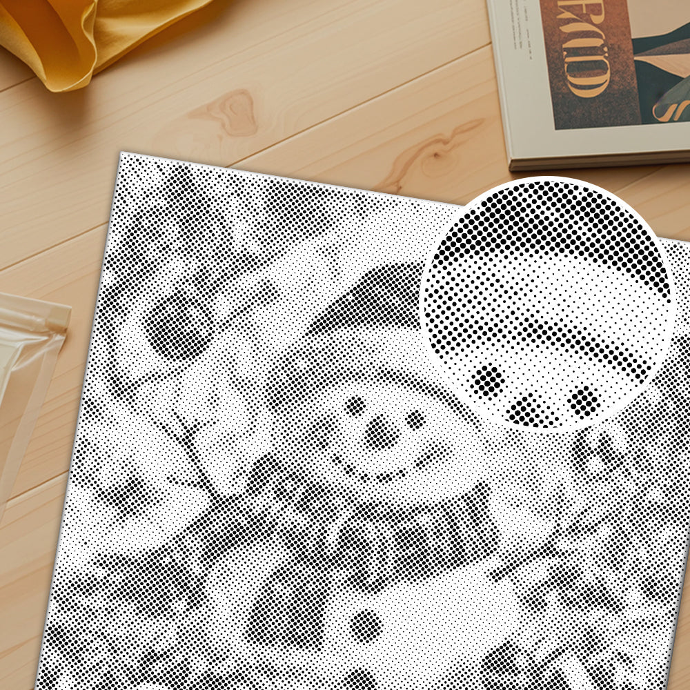 Fröhlicher Schneemann - Punktmalerei Set