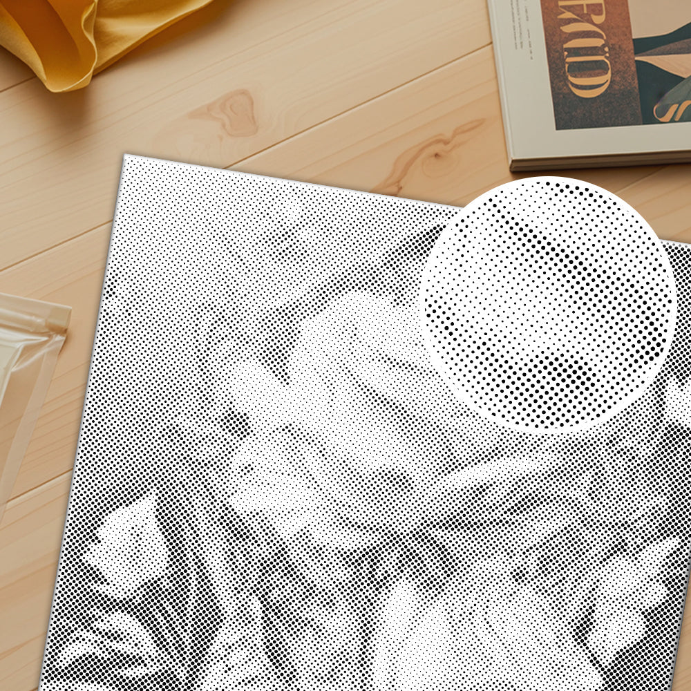 Blumen und Schmetterling - Punktmalerei Set