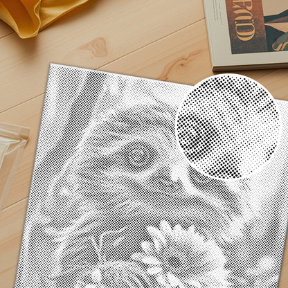 Fröhliches Faultier mit Blumen - Punktmalerei Set