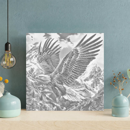 Majestätischer Adler - Punktmalerei Set