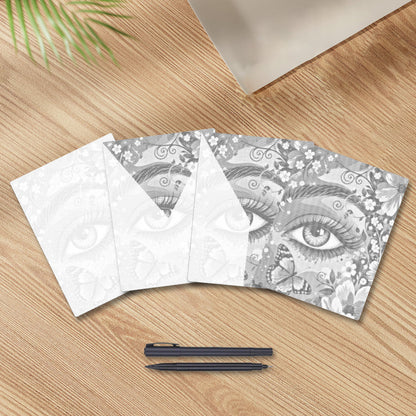 Auge des Gartens - Punktmalerei Set