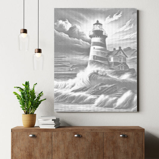 Vollrund – Leuchtturm - Punktmalerei Set