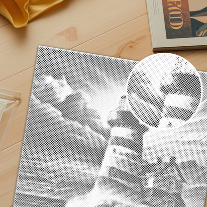 Vollrund – Leuchtturm - Punktmalerei Set