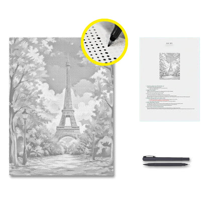 Pariser Herbst - Punktmalerei Set
