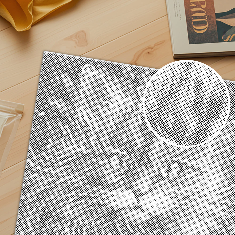Bunte Katze - Punktmalerei Set