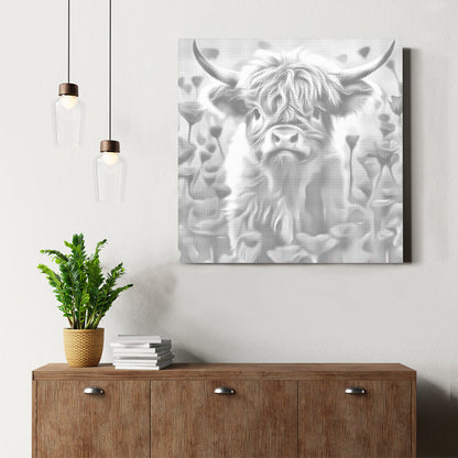 Rotes Kalb - Punktmalerei Set