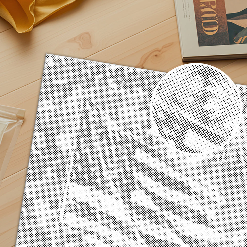 Stars-and-Stripes-Feier - Punktmalerei Set
