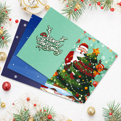 Kerstkaart IV – Schilderen op nummer