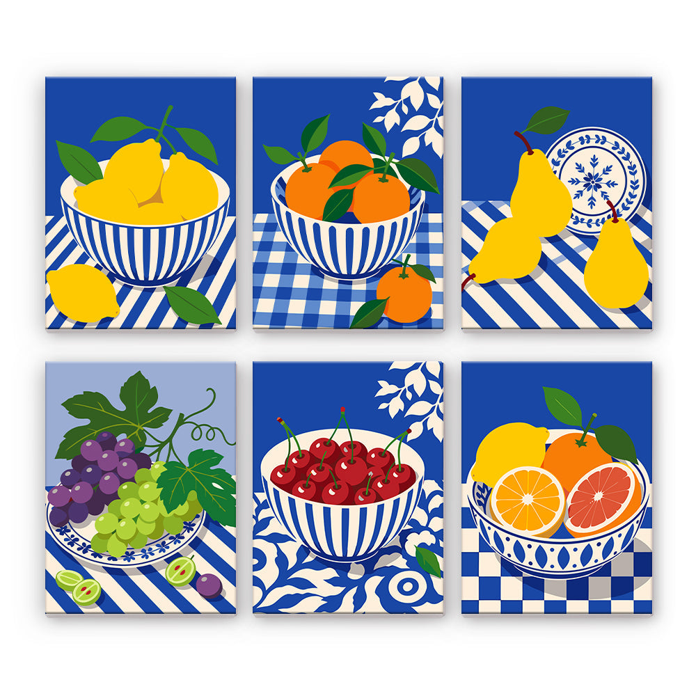 Mediterrane Obstschalen