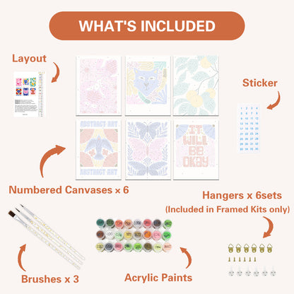 Bunte abstrakte Motive