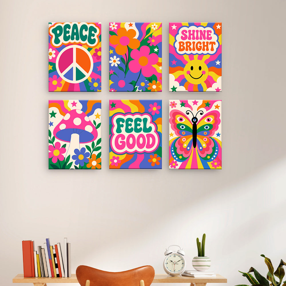 Psychedelische positive Kunst