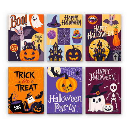 Halloween-Typografie