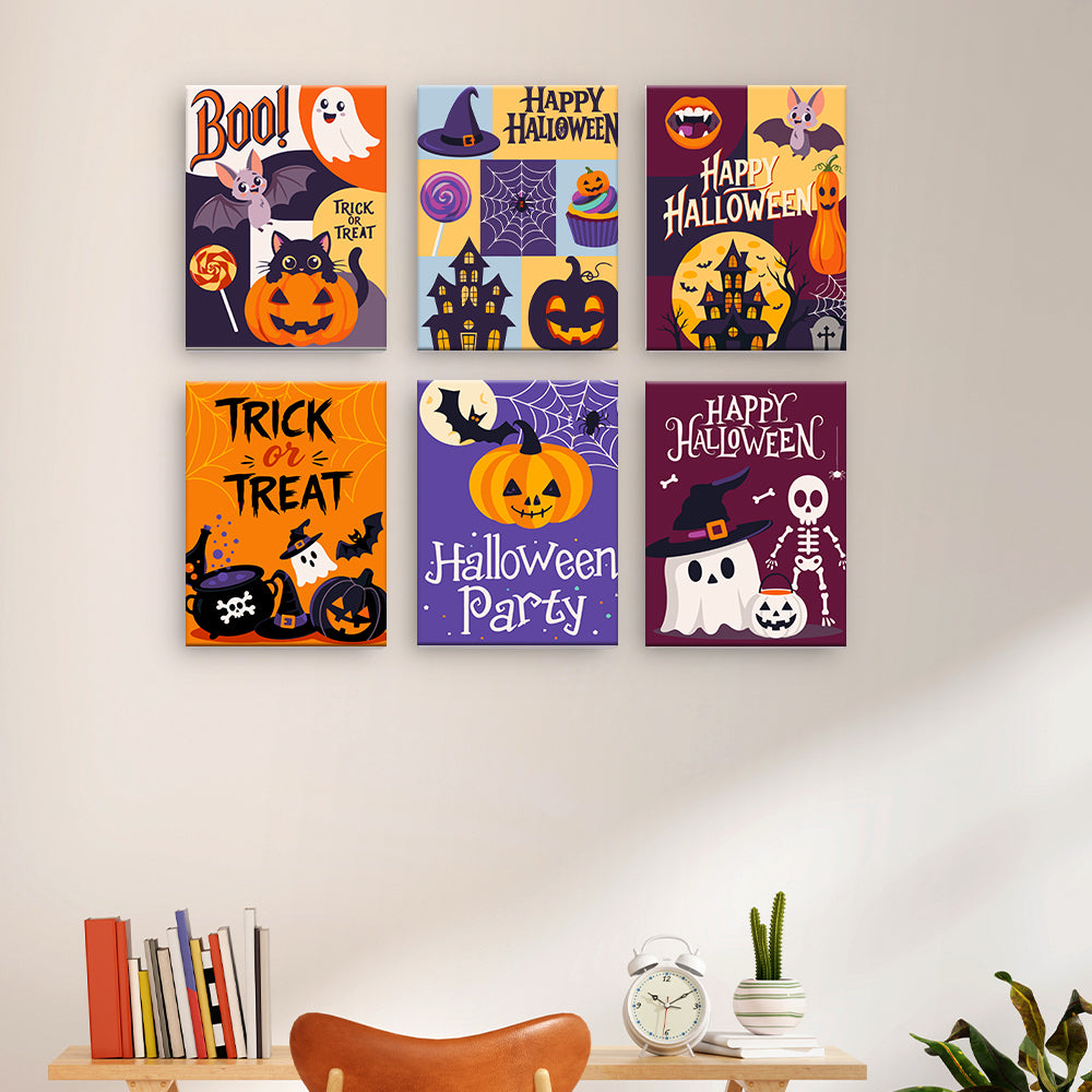 Halloween-Typografie