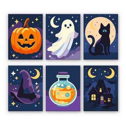Niedliche Halloween-Magie