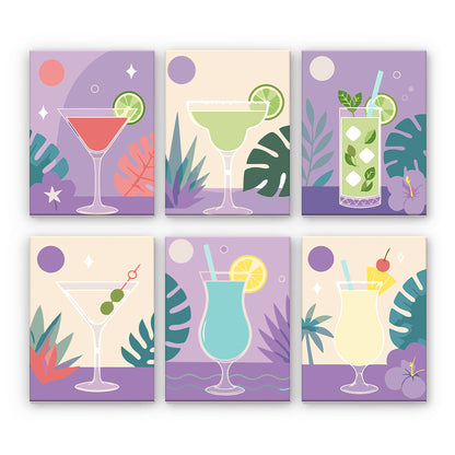 Tropische Cocktailkunst