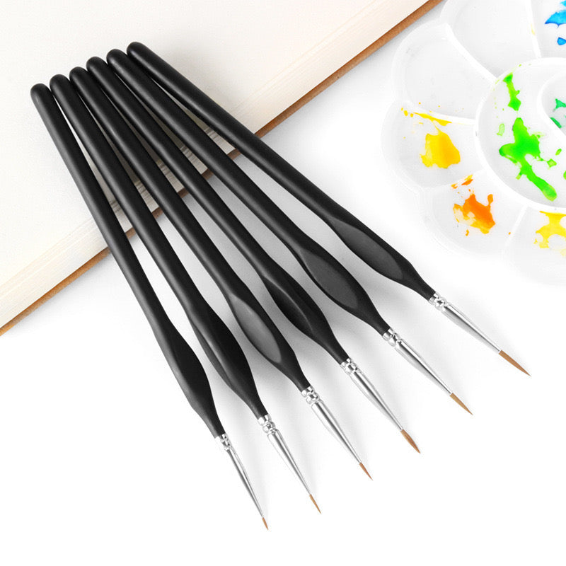 Professionele penselen (6 stuks)